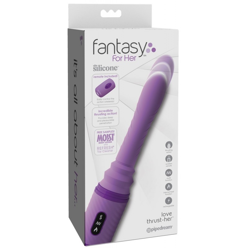 Vibromasseur Rechargeable Va et Vient Love Thrust-Her