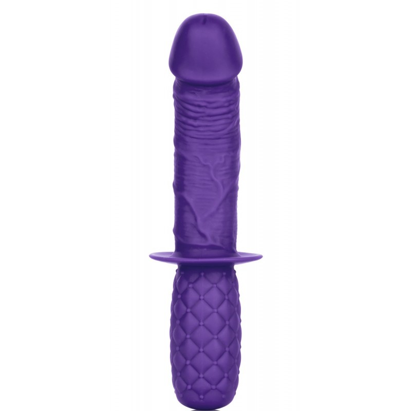 Gode Violet en Silicone Grip Thruster