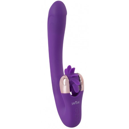 Vibromasseur Rechargeable Chauffant + Langues Rotatives