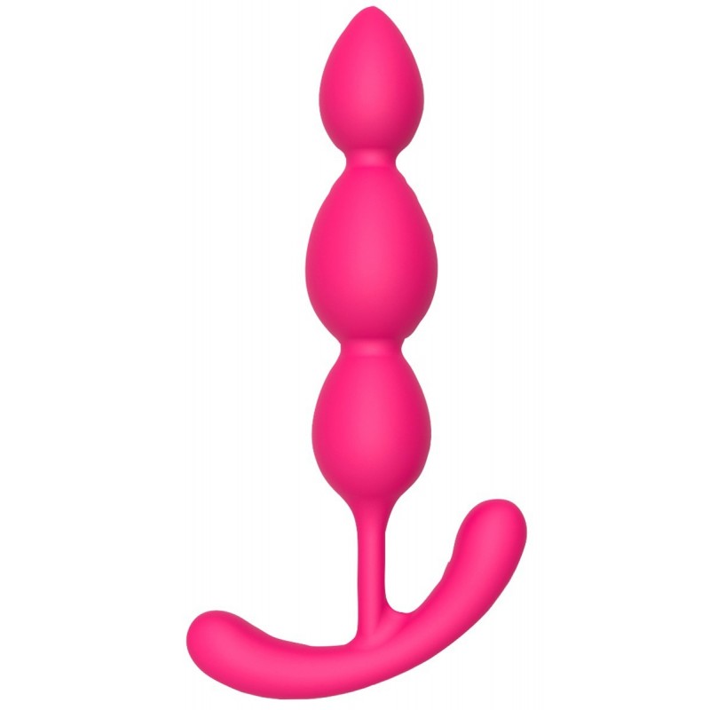 Chapelet Anal en Silicone T-Teardrop