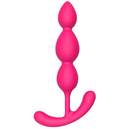 Chapelet Anal en Silicone T-Teardrop