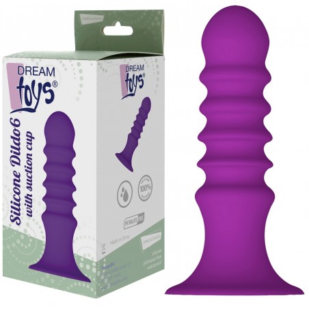 Plug Anal Strié Ribbed Plug Violet