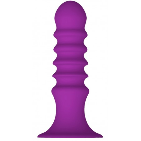 Plug Anal Strié Ribbed Plug Violet