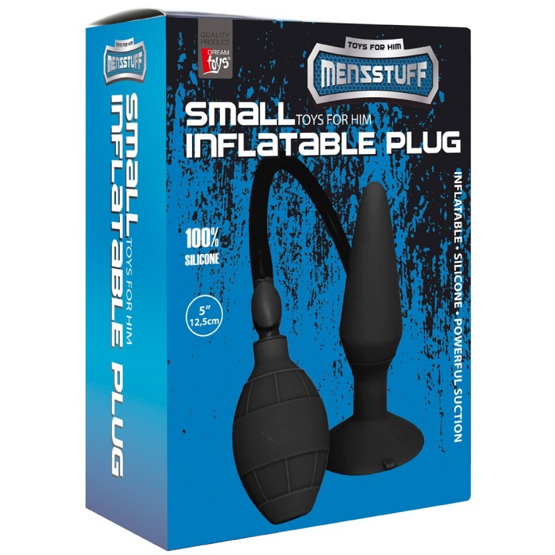 Plug Anal Gonflant avec Ventouse Small