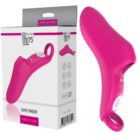 Doigt Vibrant en Silicone Love Finger