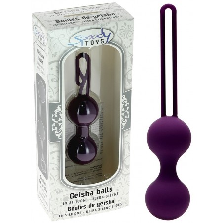 Boules de Geisha en Silicone Prune Ø 3,1 cm