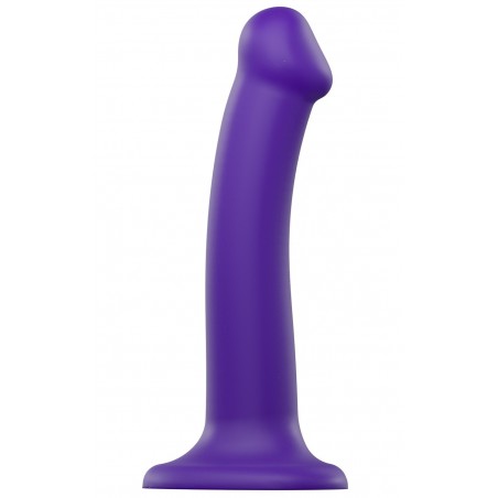 Gode Violet en Silicone Double Densité M