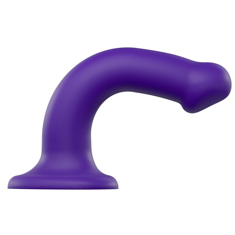 Gode Violet en Silicone Double Densité M