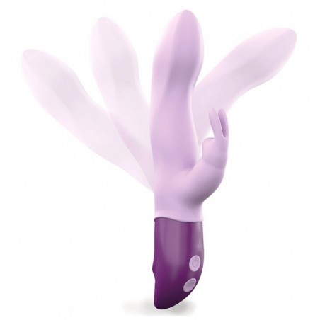 Vibromasseur Rechargeable Hello Rabbit Violet