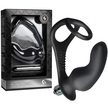 Vibromasseur Anal Rechargeable + Cockring Ro-Zen Pro