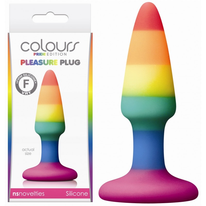 Plug Anal en Silicone Pride Edition 9 cm