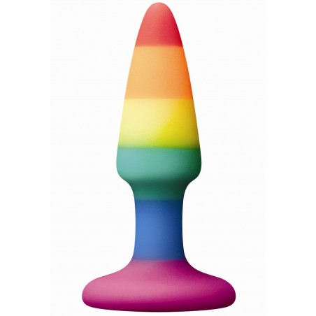 Plug Anal en Silicone Pride Edition 9 cm