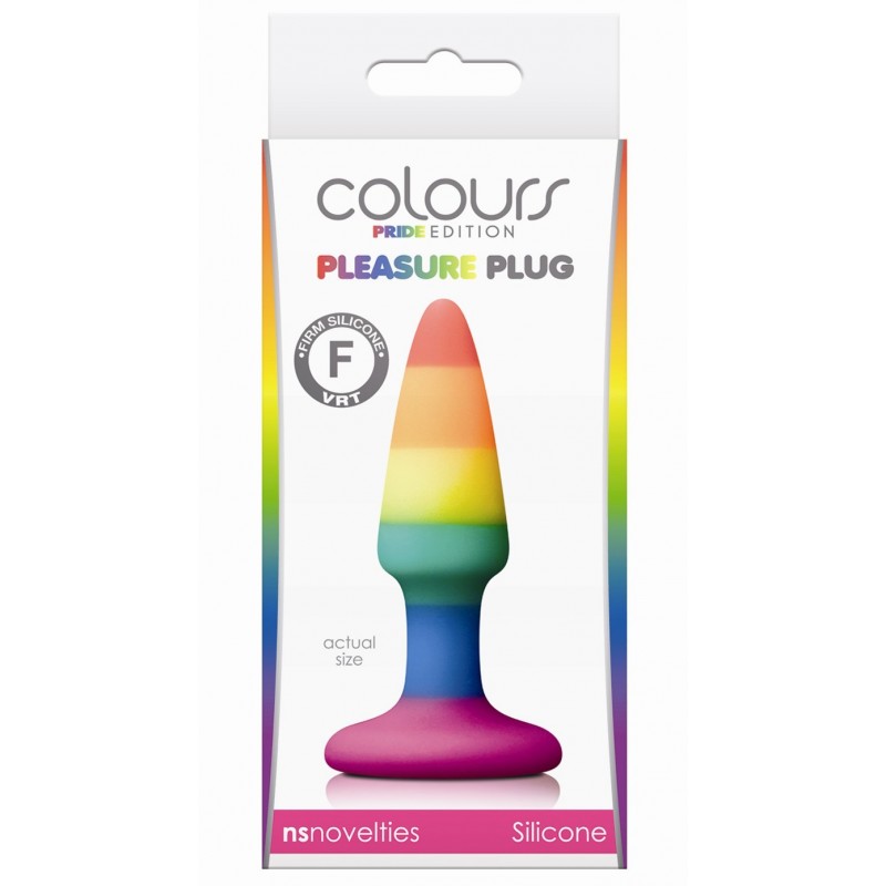 Plug Anal en Silicone Pride Edition 9 cm