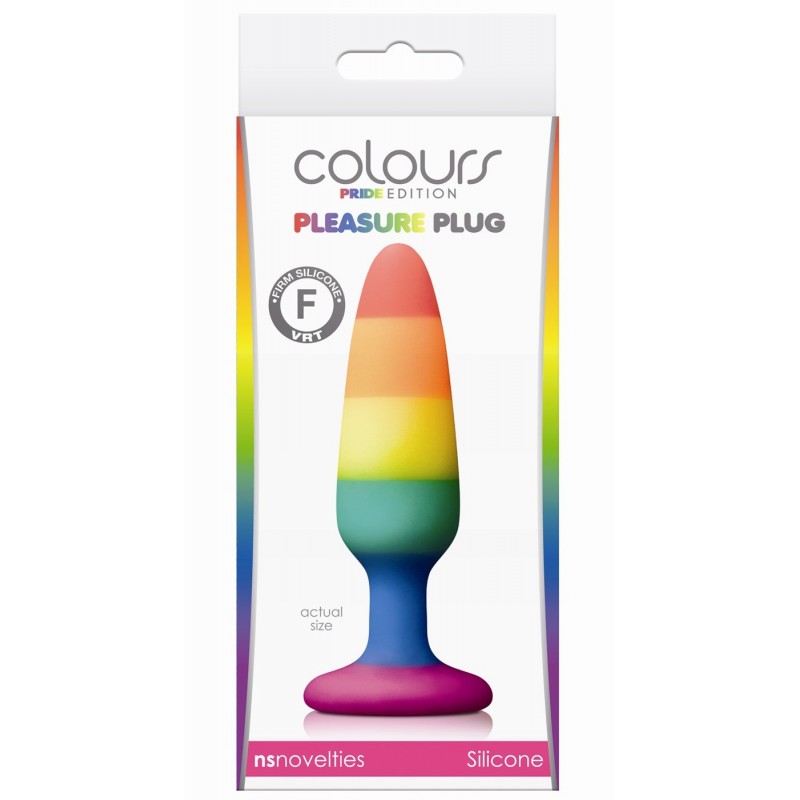 Plug Anal en Silicone Pride Edition 11 cm