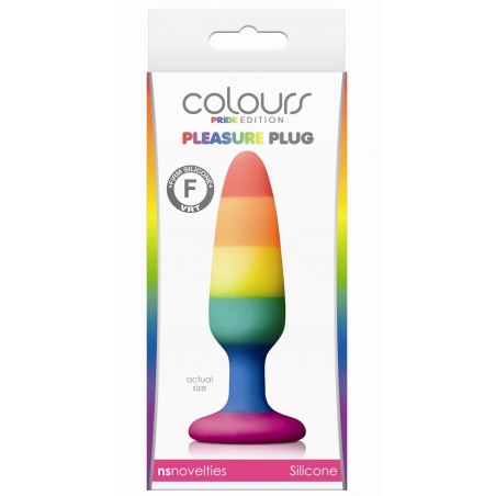 Plug Anal en Silicone Pride Edition 11 cm