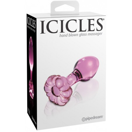 Gode anal en verre Icicles No 48