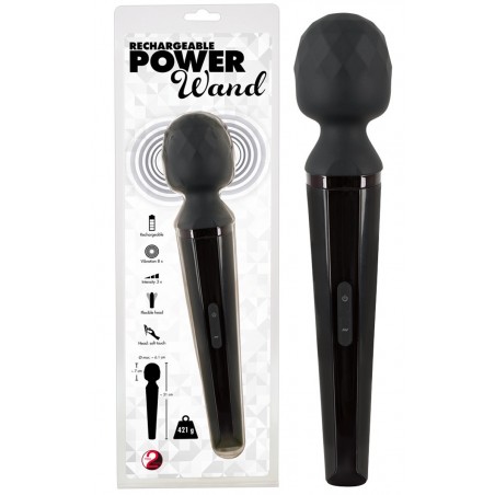 Vibromasseur Rechargeable Power Wand 31 cm