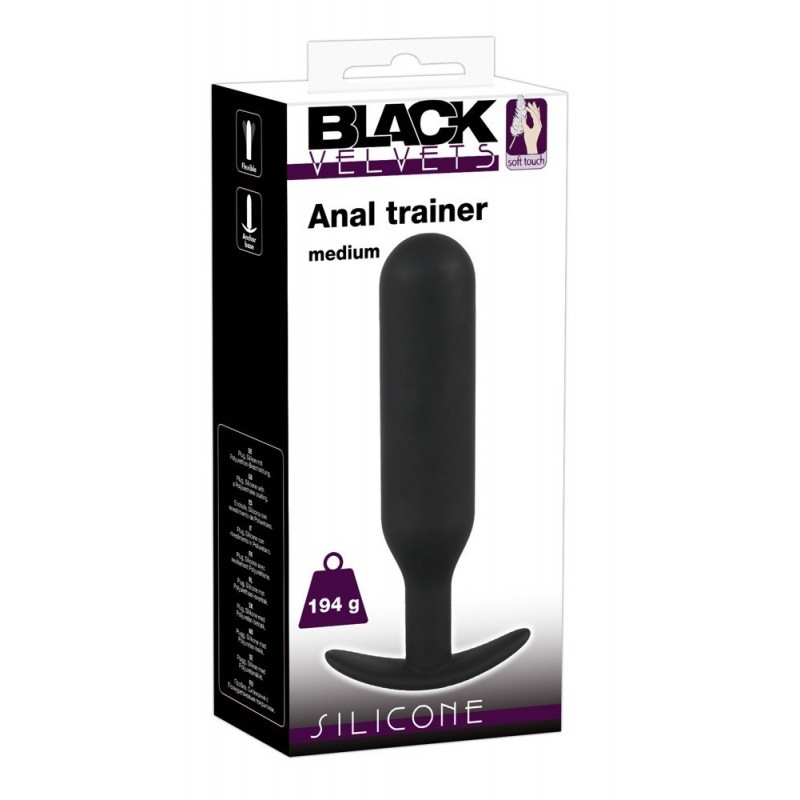 Plug Anal Trainer en Silicone 18 cm Ø 4 cm