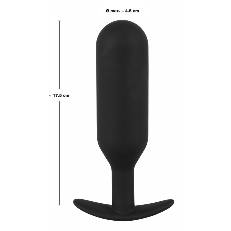 Plug Anal Trainer en Silicone 17,5 cm Ø 4,5 cm