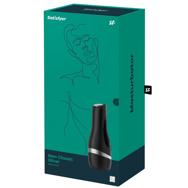 Masturbateur Satisfyer Men Classic Silver