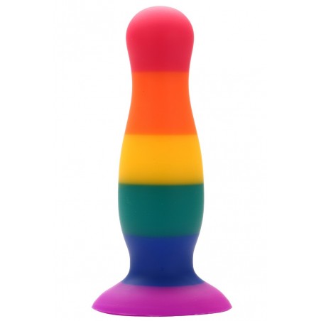 Plug Anal Avec Ventouse Pride Colourful M