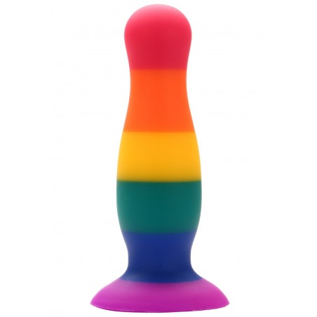 Plug Anal Avec Ventouse Pride Colourful L