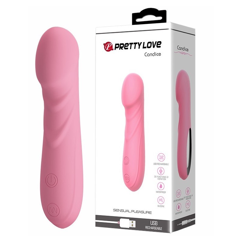 Vibromasseur Rechargeable Pretty Love Candice