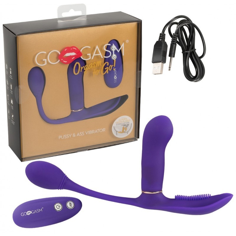 Gogasm Rechargeable Vaginal et Anal Violet