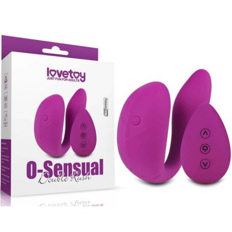 Stimulateur Rechargeable O-Sensual Double Rush