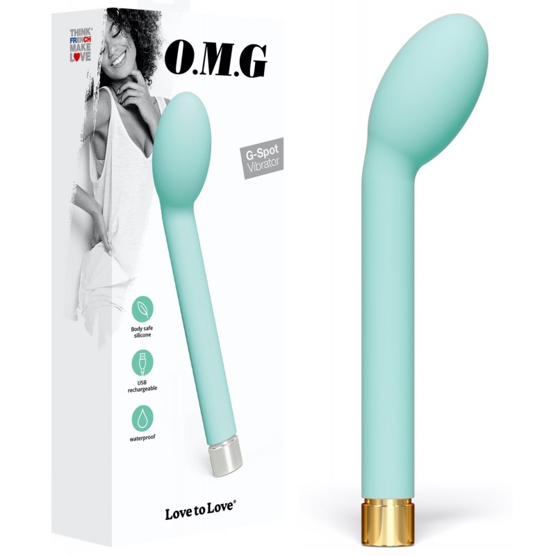 Vibromasseur Rechargeable Point-G O.M.G Menthe