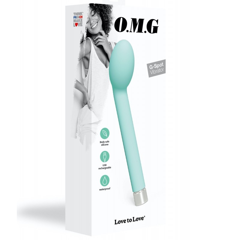 Vibromasseur Rechargeable Point-G O.M.G Menthe