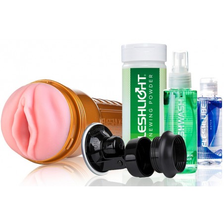 Pack Fleshlight Vagin Stamina + Accessoires