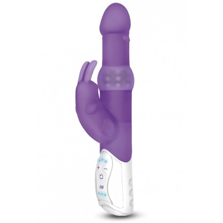 Vibromasseur USB Rabbit Beads Violet