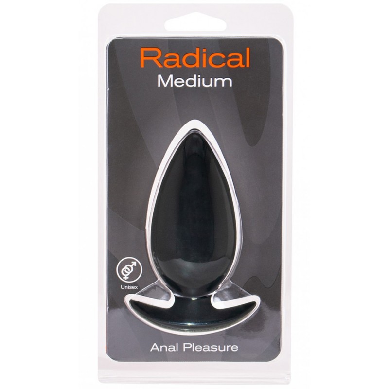 Plug Anal Radical en Silicone Medium