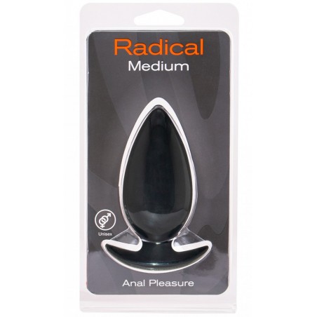 Plug Anal Radical en Silicone Medium