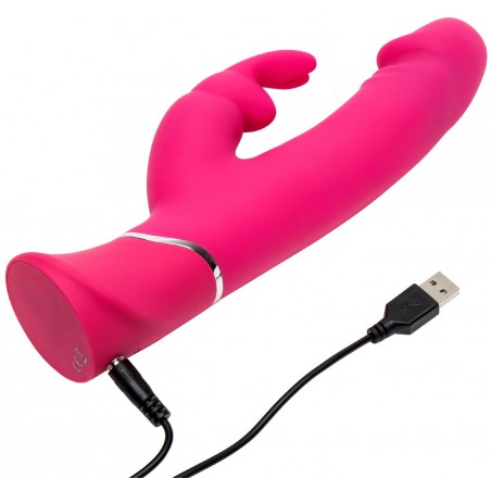 Vibromasseur Rabbit USB Double Densité