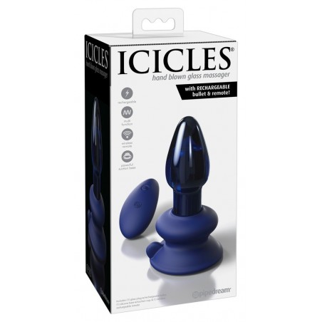 Vibromasseur Anal Icicles USB N°85