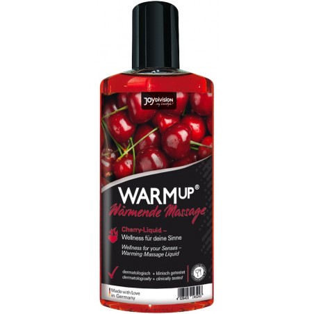 Huile chauffante comestible saveur Vanille 150 ml