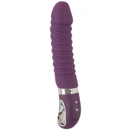 Vibromasseur USB Smile Chauffant Violet