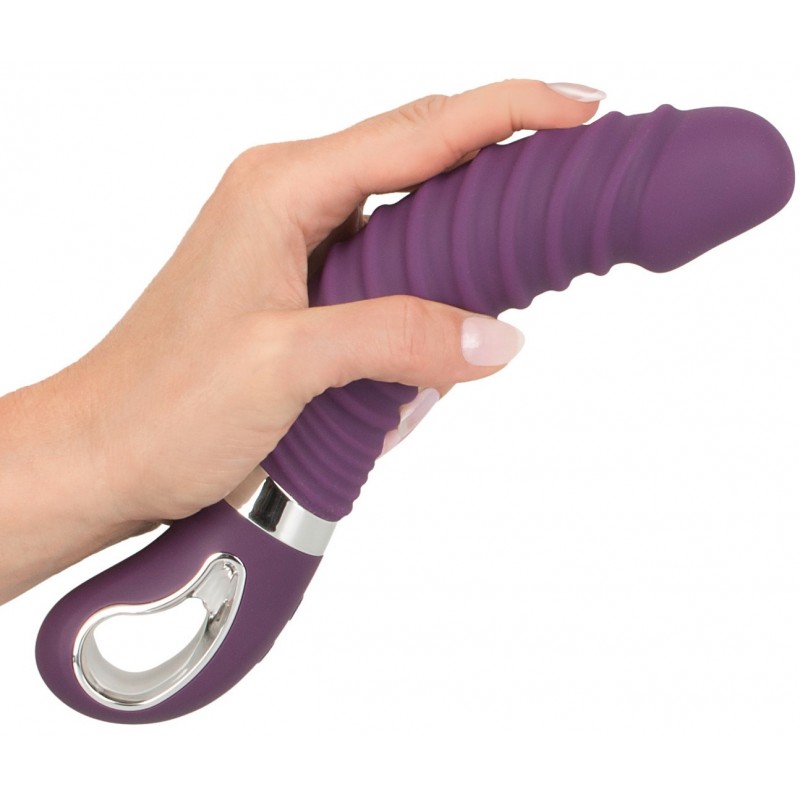 Vibromasseur USB Smile Chauffant Violet