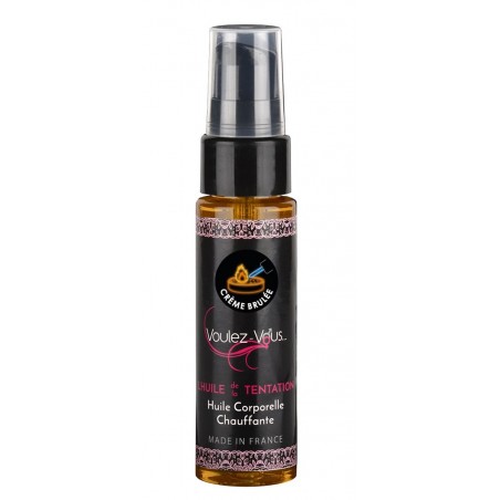Huile de la Tentation Saveur Crème brulée 35 ml