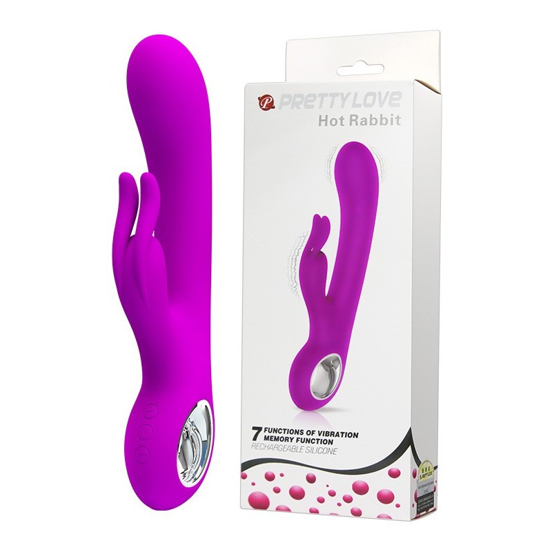 Vibromasseur Rechargeable Pretty Love Hot Rabbit