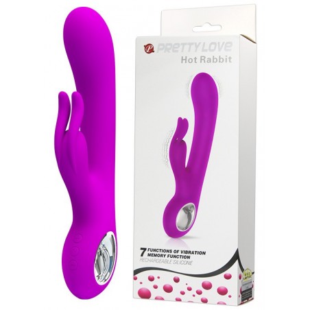 Vibromasseur Rechargeable Pretty Love Hot Rabbit