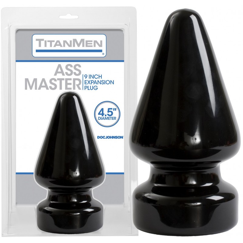 Plug Anal TitanMen Ass Master Diamètre 11,4 cm