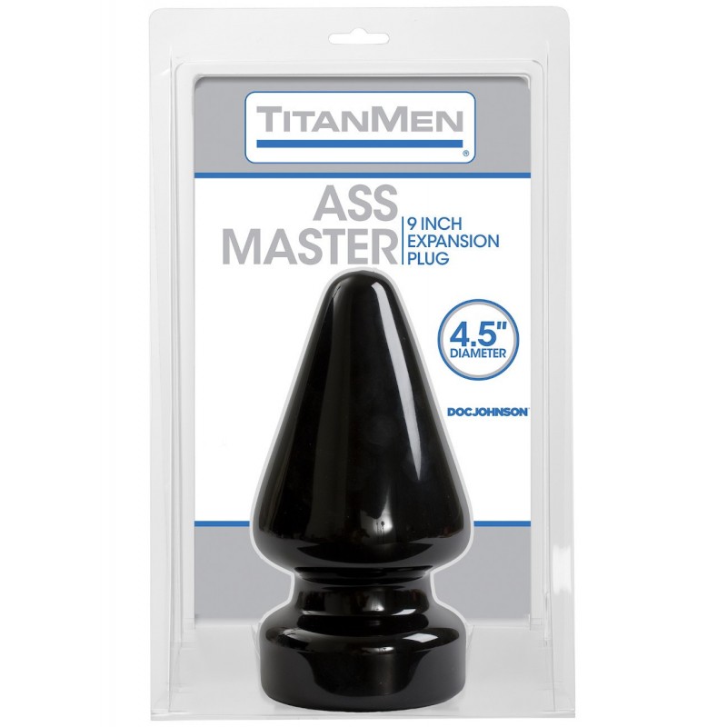 Plug Anal TitanMen Ass Master Diamètre 11,4 cm