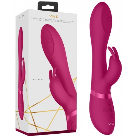 Vibromasseur USB Triple Fonction Mira