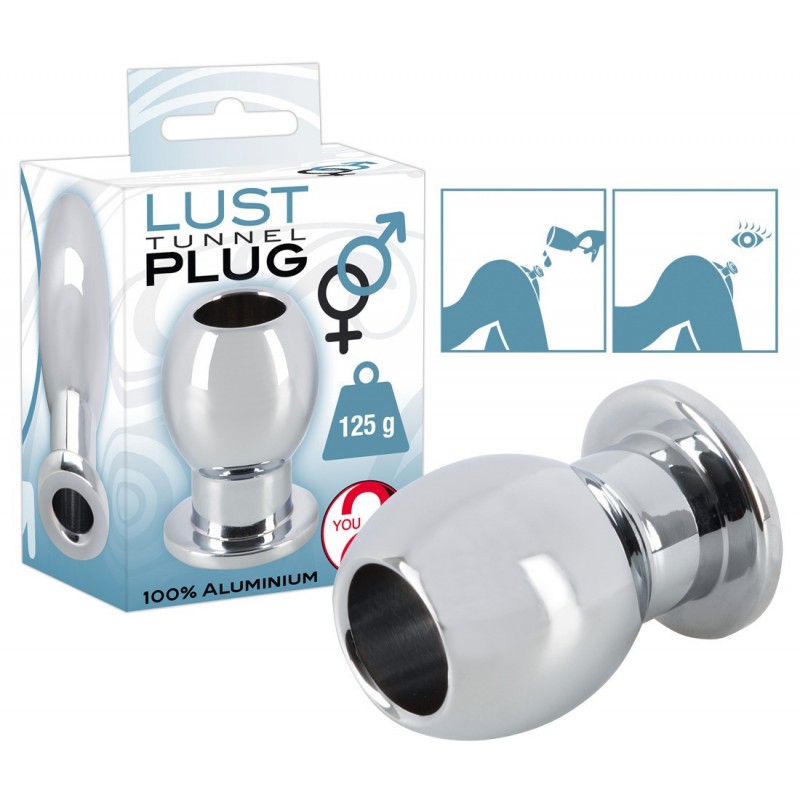 Plug Anal creux en Aluminium