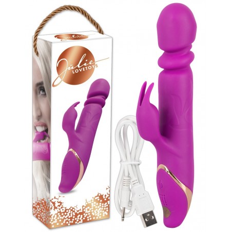 Vibromasseur Va et Vient Rotatif USB Julie