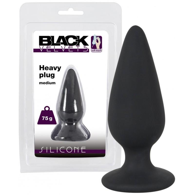 Plug Anal en Silicone 75 grammes