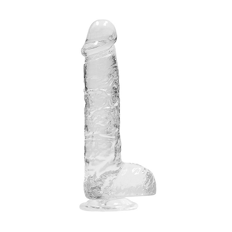 Gode Réaliste Souple Transparent 15 cm